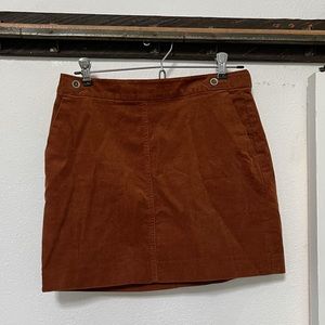 Corduroy skirt
